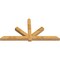 Ekena Millwork Kennewick Rough Sawn Timber Gable Bracket, Western Red Cedar, 108"W x 54"H x 6"D x 6"F, 12/12 Pitch GBW108X54X0606KEN00RWR - alternate 4